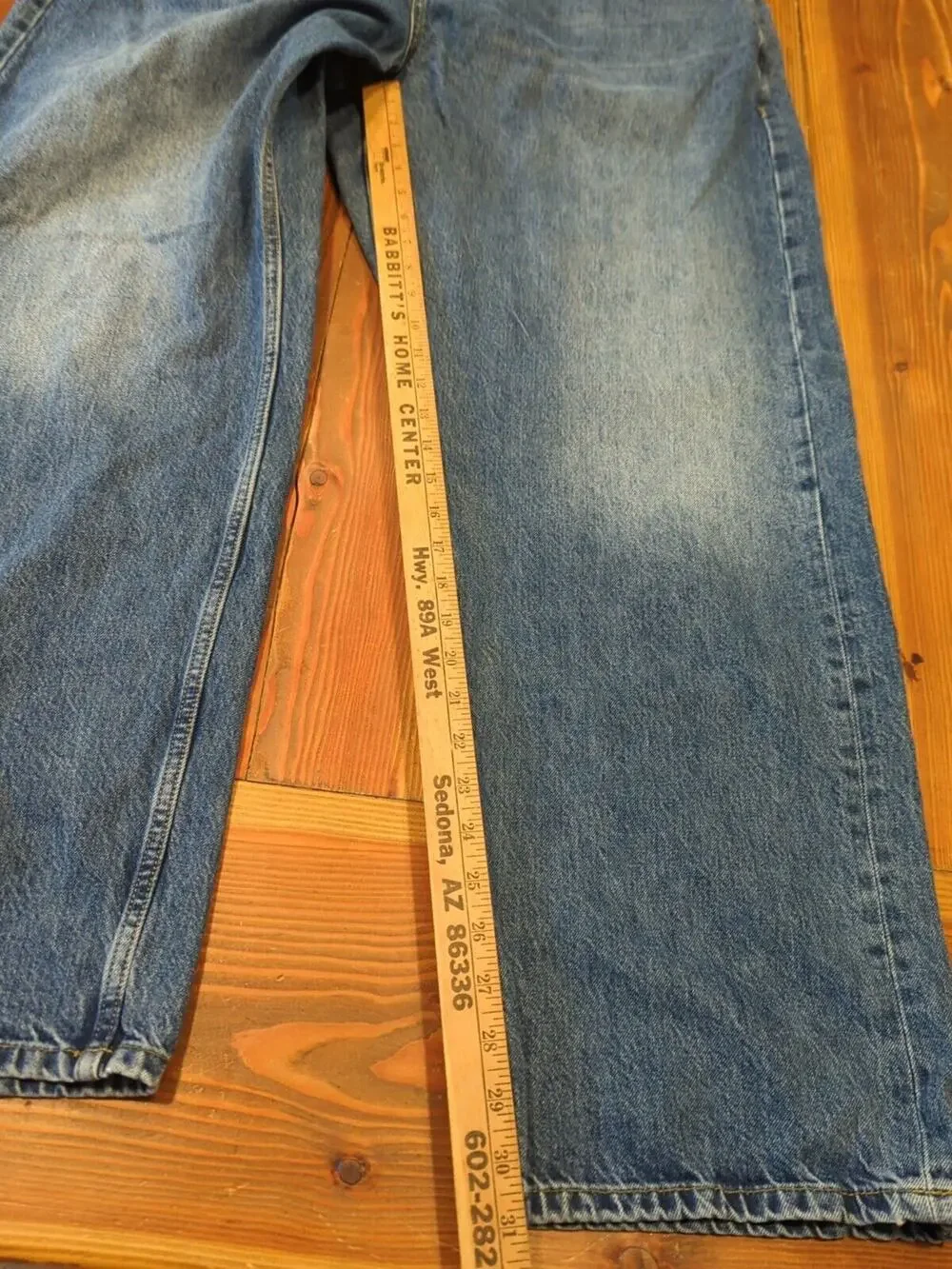 Men's‎ Banana Republic Mid-rise Loose StovePipe Jeans Sz 35 Button Fly